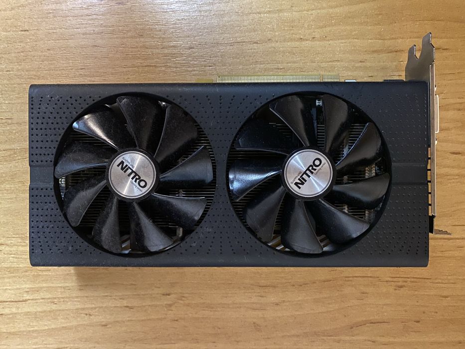 RX 580 8GB робоча з дефектом