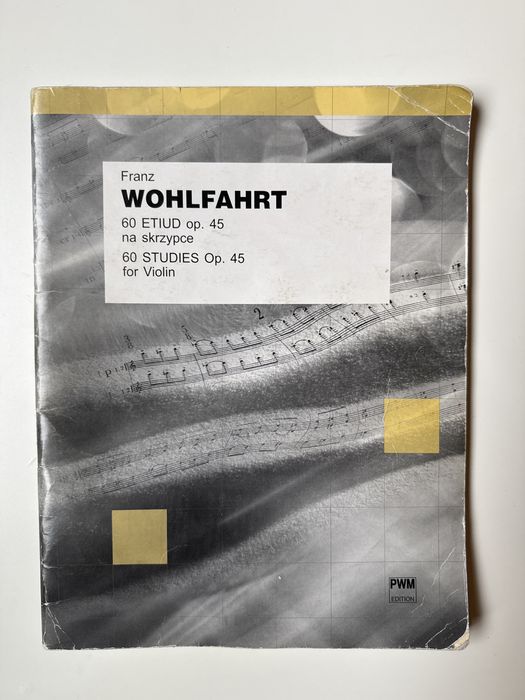 Franz Wohlfahrt 60 etiud op. 45 na skrzypce