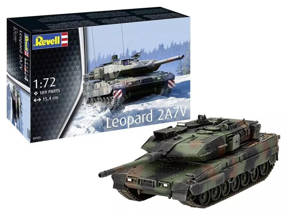 Czołg Leopard 2A7V. Revell