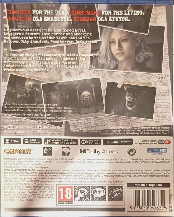 Resident Evil Requiem Ps5