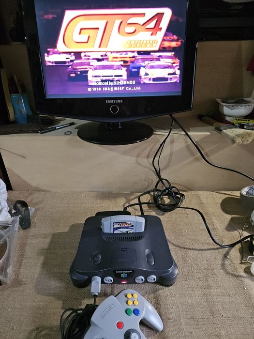 Nintendo 64 a funcionar