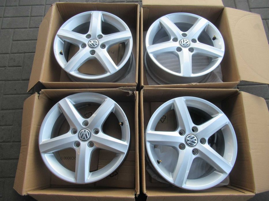 Felgi 16 VW Caddy Golf 7 VII oryginał 5G0601025CE