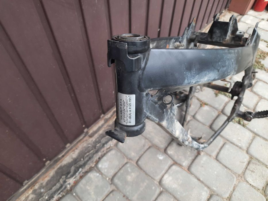 Yamaha XT 125 R 2008 ROK Rama Dokumenty