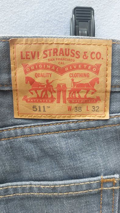 Oryginał Levis 511 Levi Strauss spodnie
