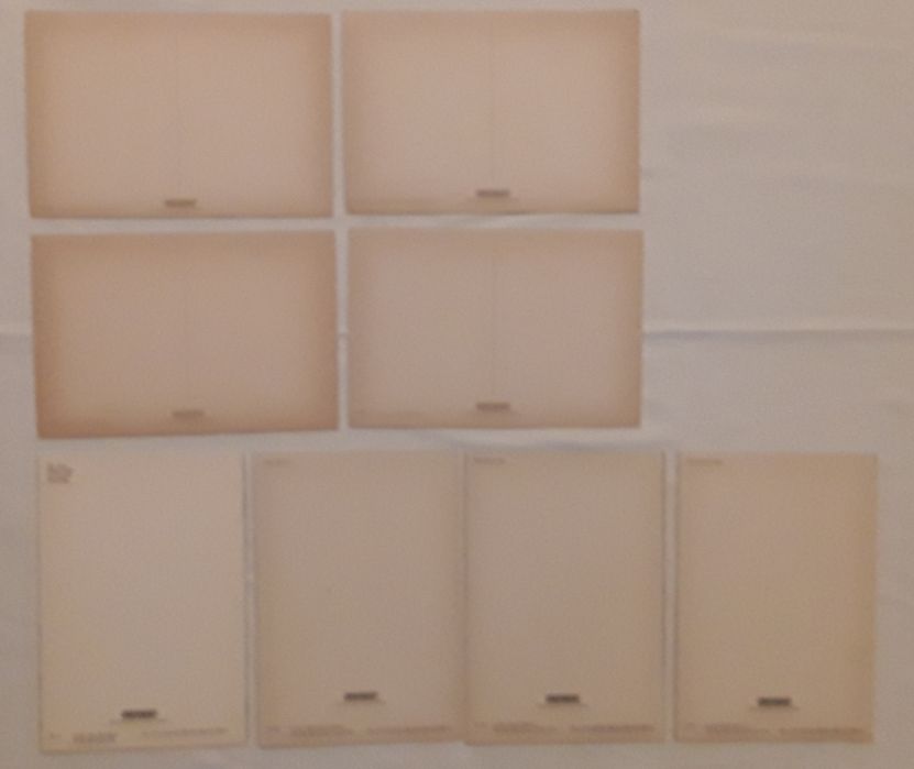 Postais diversos, anos 80