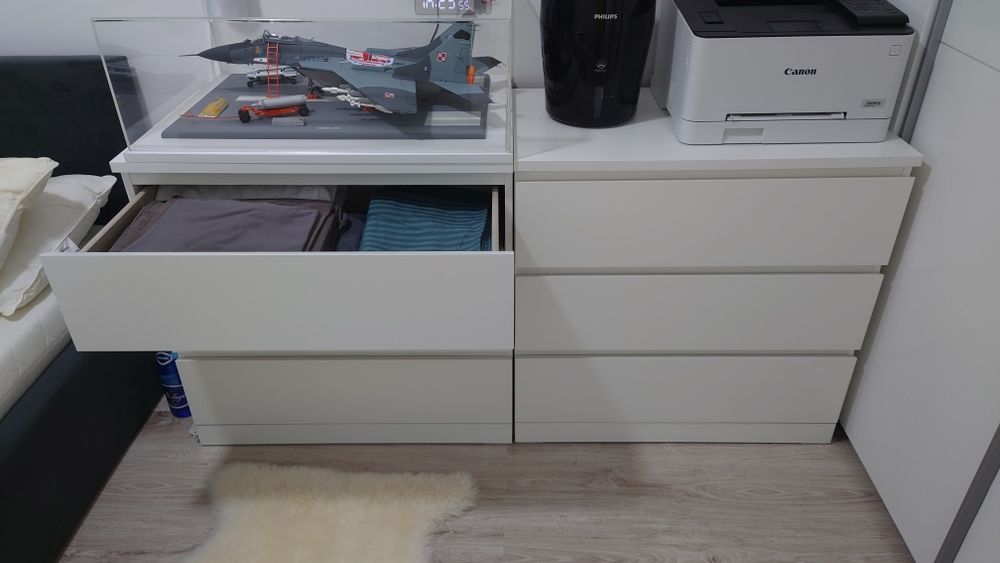 Komoda biała 80cm