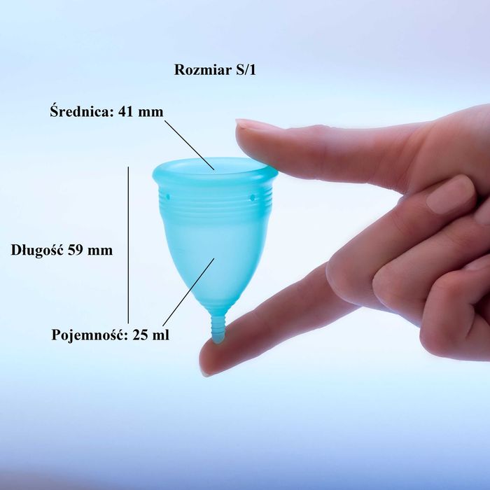 Kubeczek menstruacyjny QUEEN CUP 100% z medycznego silikonu certyfikat