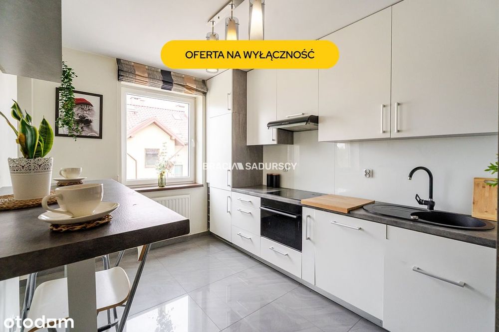 Dwupoziomowe mieszkanie 70 m² w granicy Krakowa