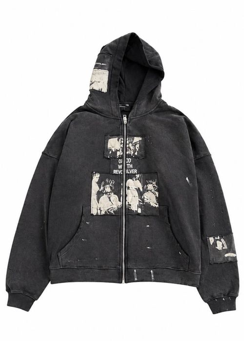 Enfants Riches Déprimés "God With Revolver" Zip Hoodie