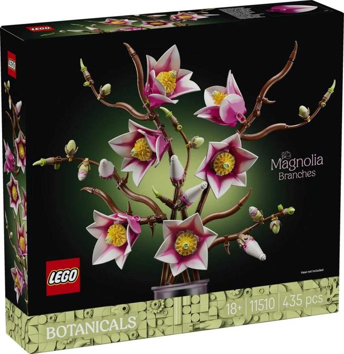 LEGO 11510  Гілки магнолії. Magnolia Branches. Botanicals Collection
