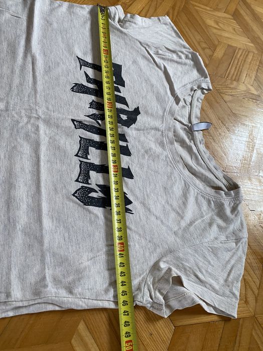 T-shirt bluzka beżowa