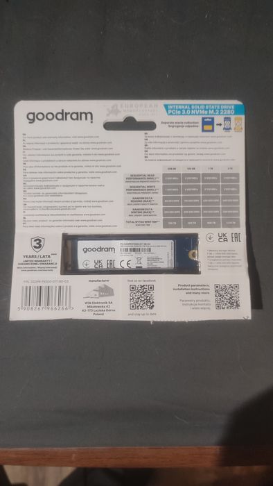 Dysk m2 1tb goodram
