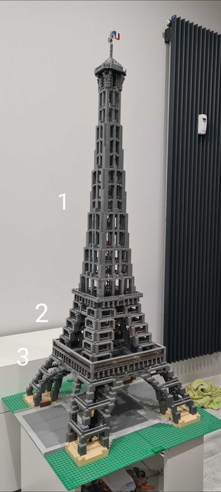 Klocki LEGO Creator Expert 10181 Wieża Eiffla, 3428 elementów MIB 2007