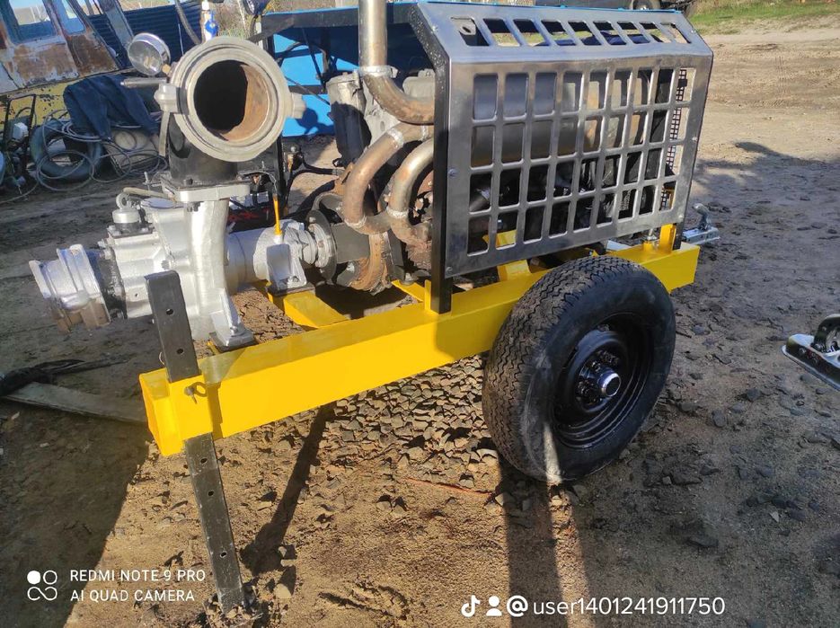 Дизельна станція мотопомпа