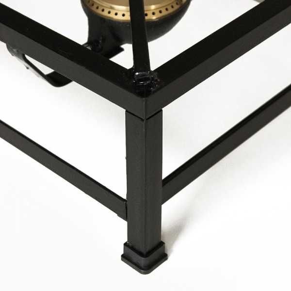 Trempe portátil a gás de 2 queimadores