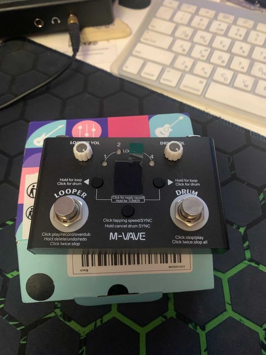 Продам M-Vave Lost Tempo v2 Looper тюнер Tuner лупер