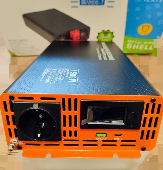 Інвертор перетворювач Datouboss 1500/3000W 12-220