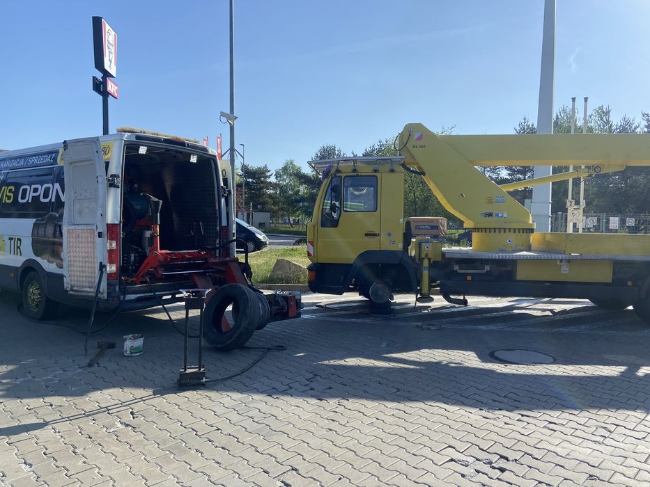 Wulkanizacja mobilna pomoc drogowa 7/24h