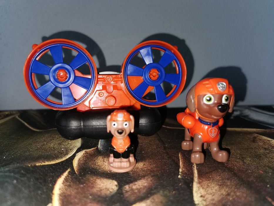 Pojazd Zuma psi patrol, poduszkowiec zumy psi patrol,duża Figurka zuma