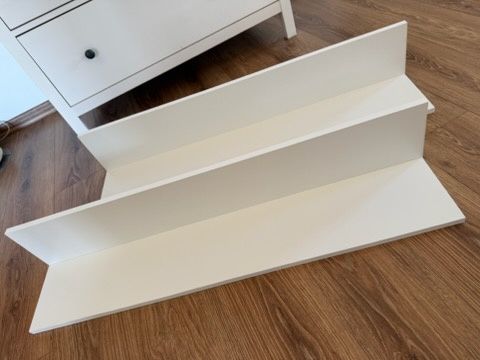 Półki  100 cm biale