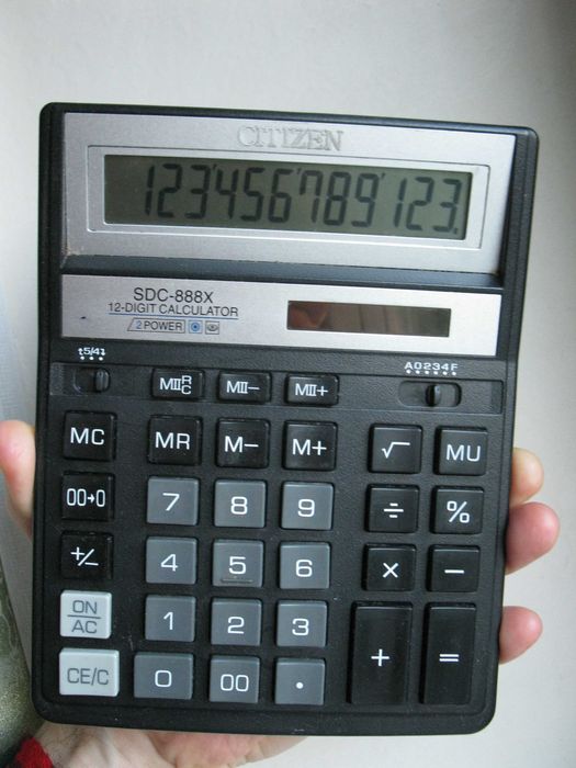 Калькулятор Citizen SDC-888 X