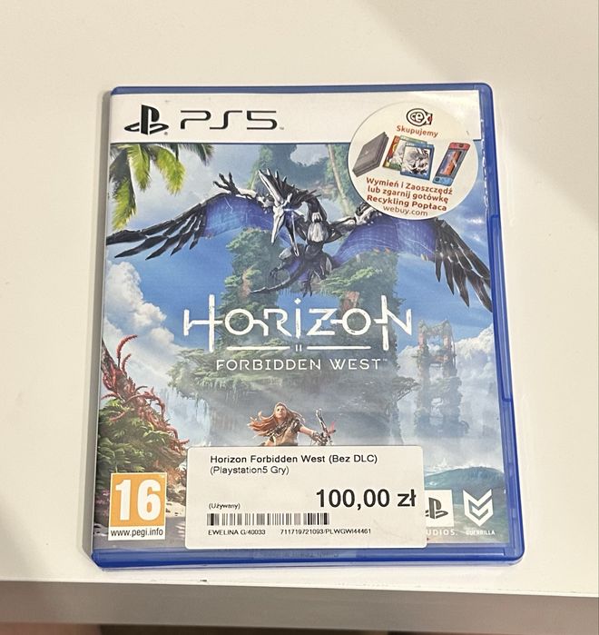Horizon Forbidden West na Ps 5