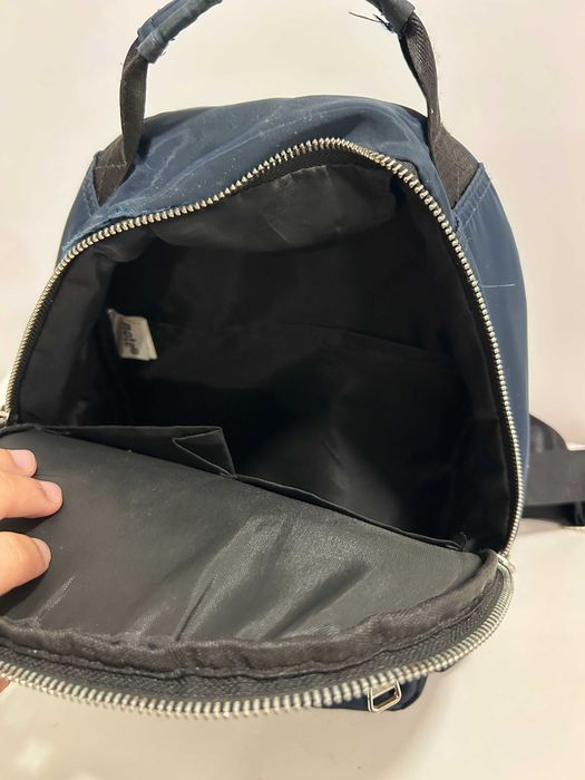 Mochila Mini Note Azul - Bom Estado
