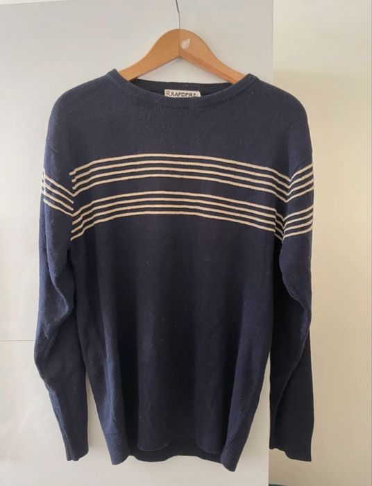 Ciemny granatowy sweter