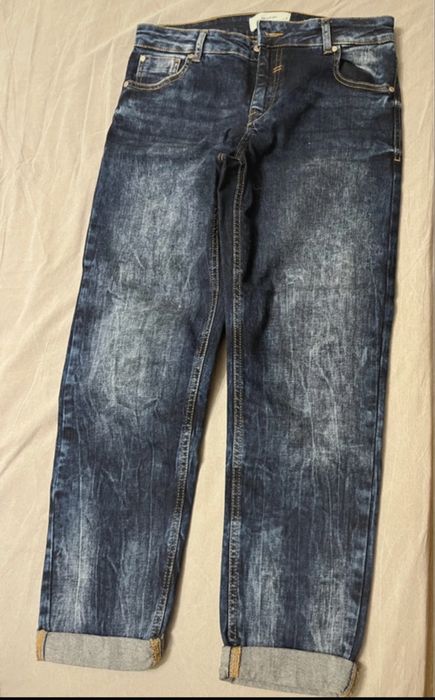 Dżinsy  byfriend  reserved oraz wide leg