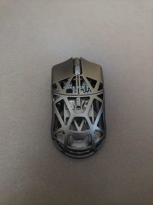 Wlmouse beast x max, solid sides, black optical omron