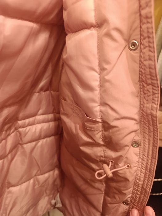 Kurtka dłuższa, parka zimowa  Reserved 122 cm, Pusheen