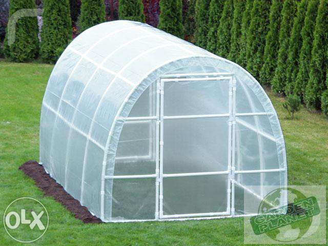 Tunel foliowy Szklarnia PCV 6x2,2 folia 4-sez UV4