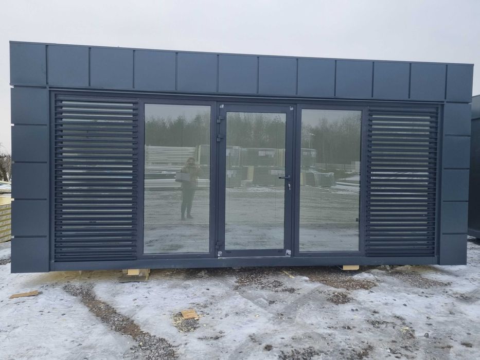 Pawilon kontener handlowy usługowy biurowy gabinet salon PIR100
