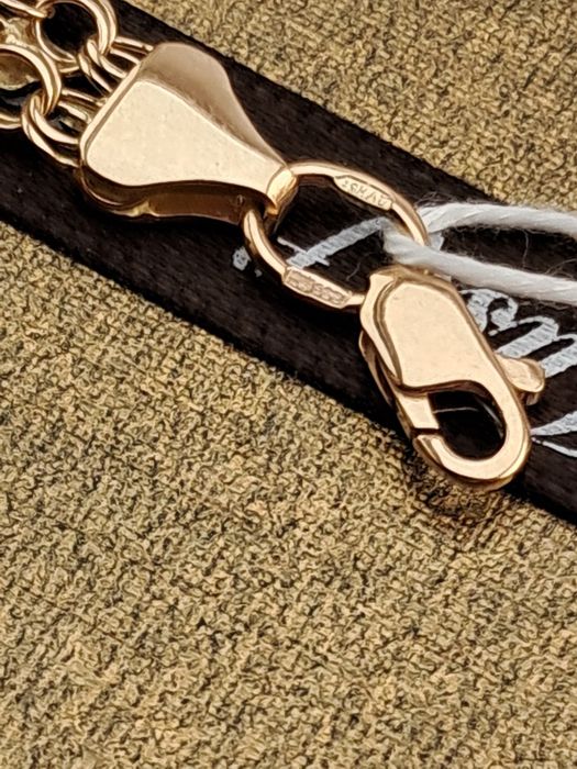 ‼Золотой браслет 6,41 гр 18 см Золотий браслет Золото 585 проба