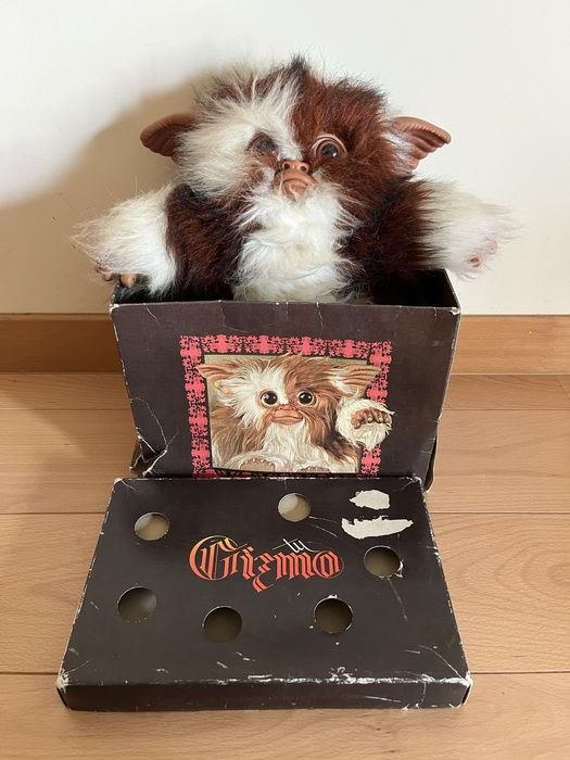 Giszmo Gremlin com caixa, Vintage Raro