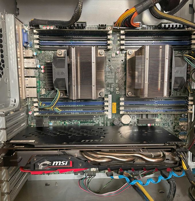 Системний блок (server) x2 Xeon 2640 v.3