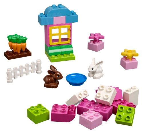 LEGO Duplo różowy zestaw królików 4623
