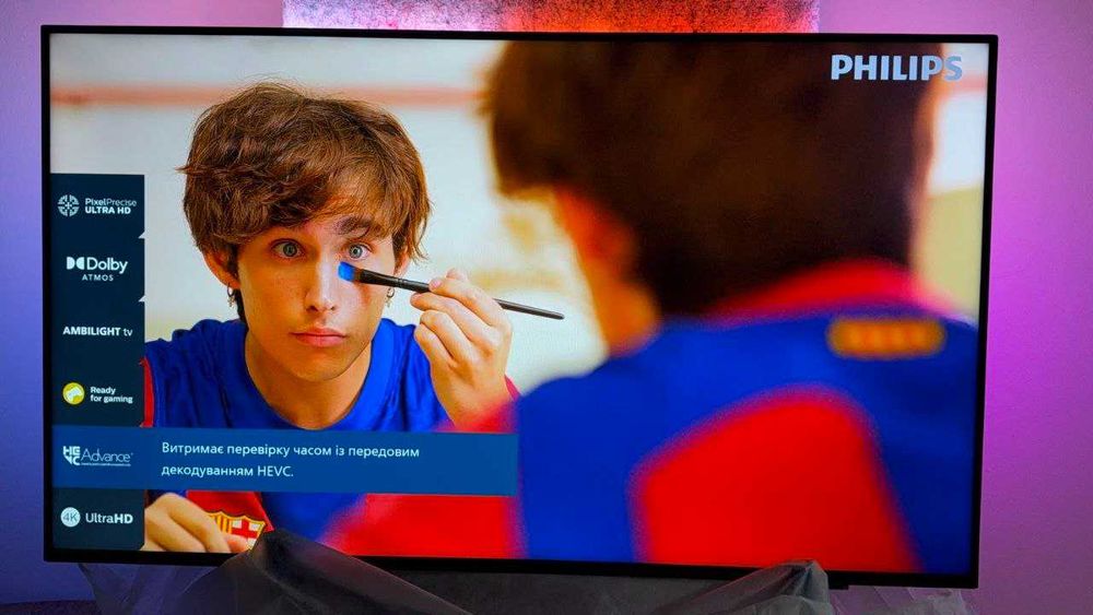 65" 2024 UHD PHILIPS Ambilight СмартУкраїнський PUS8109 НімеччиниНОВИЙ