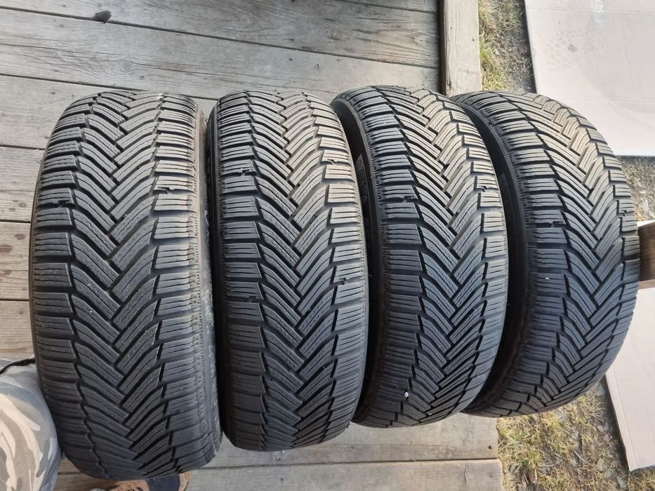Opony MICHELIN ALPIN 6 225/55R17 101v 2021r,7,5/7,2mm bdb stan