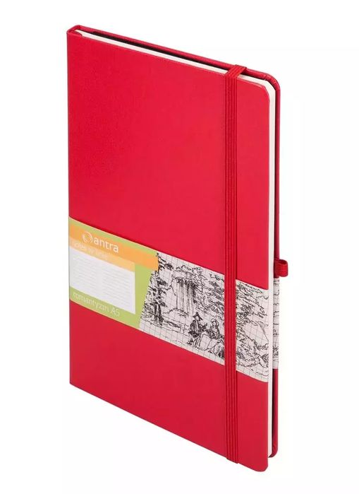 Notes A5 Linia Romantyzm Czerwony ANTRA. Antra