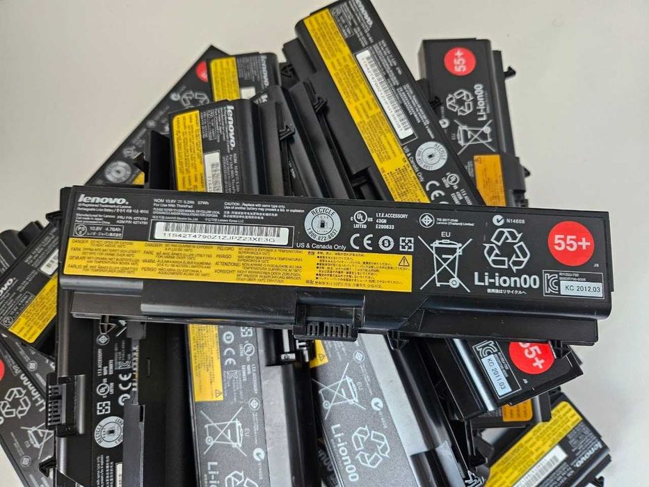 Батарея АКБ Lenovo ThinkPad T420 T510 T520 520 55+ 10.8V 57Wh Оригінал
