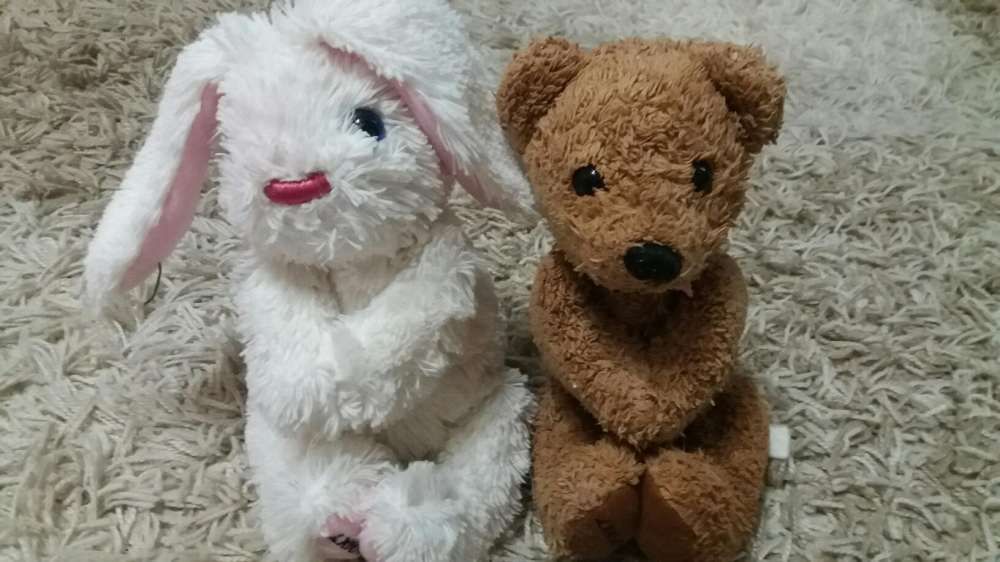 Мягкие игрушки с магнитиками на ручках и ножках