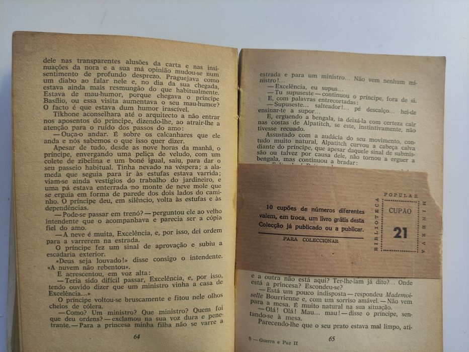Guerra e Paz. Leão Tolstoi