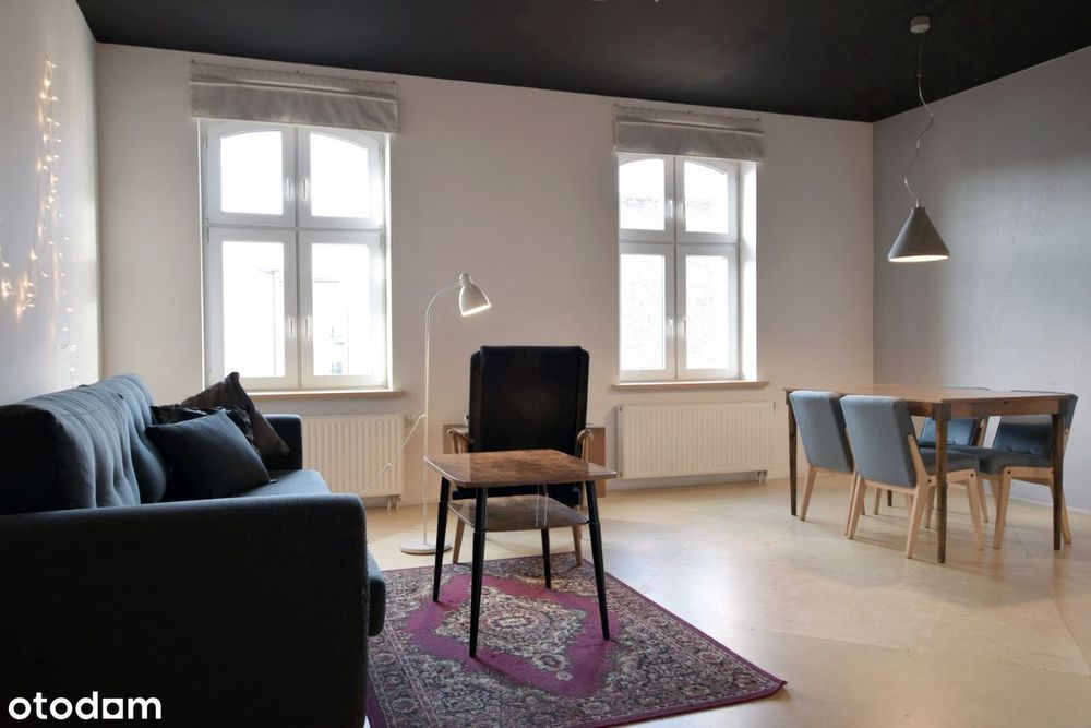 Katowice Śródmieście - 2 pokojowe, duża łazienka, home office