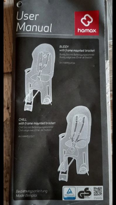 Suporte criança para bicicleta