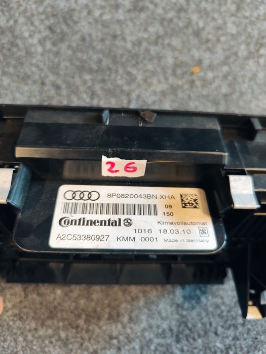 Climatronic sofagem / comando chaufagem AUDI A3 Sportback