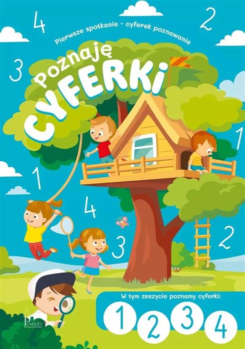 Poznaję cyferki i liczby 1,2,3,4. Pumilio