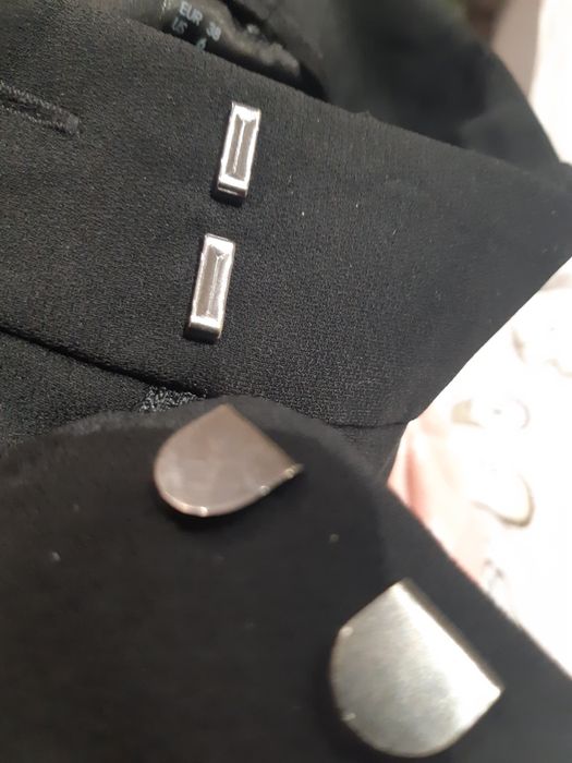 Czarne spodnie rozmiar 38