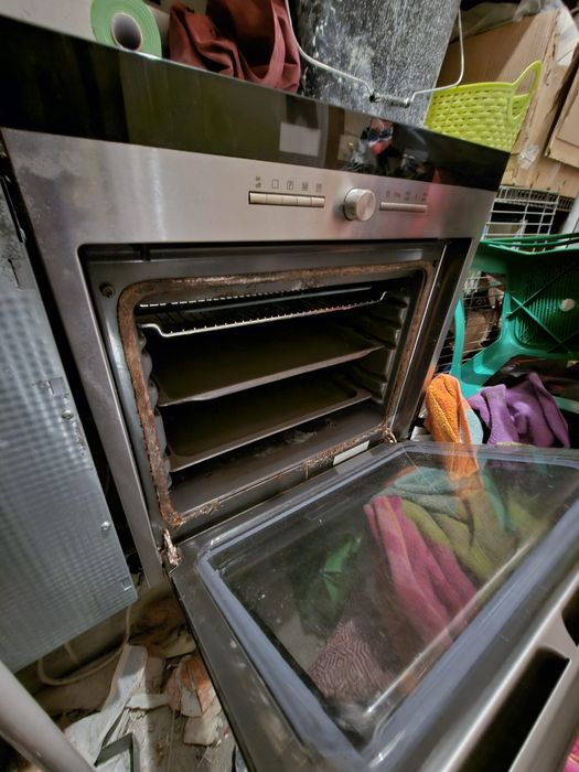 Forno e microondas de encastrar da Siemens