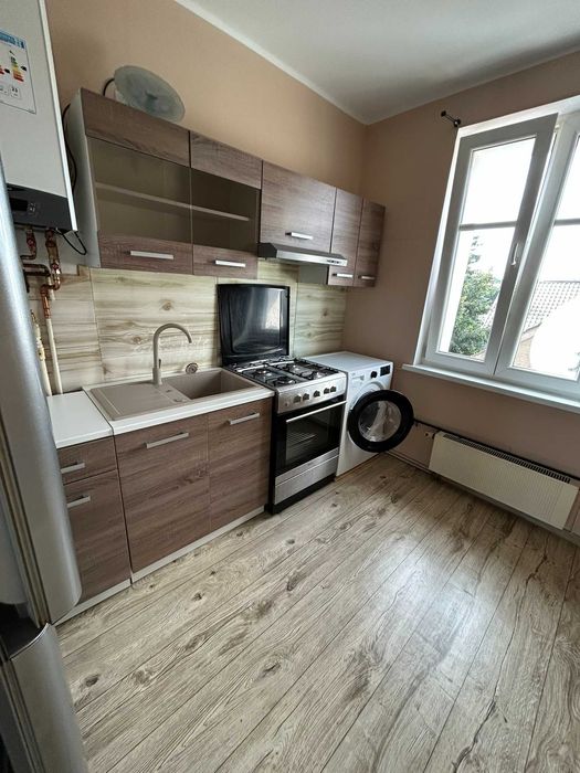 Mieszkanie dwupokojowe z piwnicą i pomieszczeniem gospodarczym